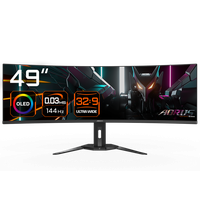 Gigabyte monitor gaming 49", display 1,196.7 x 339.2 mm, Backlight Edge, Anti-glare, Rezolutie: 5120 x 1440(DQHD, Luminozitate: - 6