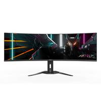 Gigabyte monitor gaming 49", display 1,196.7 x 339.2 mm, Backlight Edge, Anti-glare, Rezolutie: 5120 x 1440(DQHD, Luminozitate: - 7