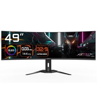 Gigabyte monitor gaming 49", display 1,196.7 x 339.2 mm, Backlight Edge, Anti-glare, Rezolutie: 5120 x 1440(DQHD, Luminozitate: - 8