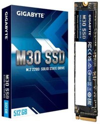 Gigabyte SSD M.2 PCIe M30 512GB Interface PCIe 3.0x4, NVMe 1.3 Form Factor M.2 2280 Total Capacity 512GB NAND 3D TLC NAND Flash - 2