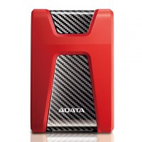 HDD extern ADATA, 2TB, HD650, 2.5", USB3.1, Rezistent la zgarieturi, Rosu - 1