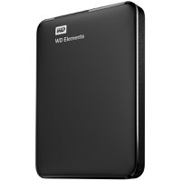 HDD Extern WD Elements Portable 1TB, USB 3.0 Type-A, Black - 1