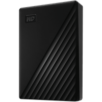 HDD Extern WD My Passport 4TB, 256-bit AES hardware encryption, Backup Software, Slim, USB 3.2 Gen 1 Type-A up to 5 Gb/s, Black - 3