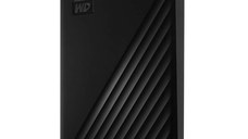 HDD Extern WD My Passport, 5TB, negru, USB 3.2