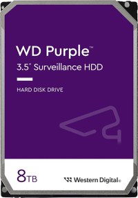 HDD intern WD 8TB SATA-III 3.5" 5640RPM 256MB Purple - 1