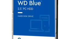 HDD Mobile WD Blue 2TB SMR (2.5'', 128MB, 5400 RPM, SATA 6Gbps)