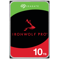 HDD NAS SEAGATE IronWolf Pro 10TB CMR 3.5", 256MB, SATA 6Gbps, 7200RPM, RV Sensors, Rescue Data Recovery Services 3 ani, TBW: 55 - 1