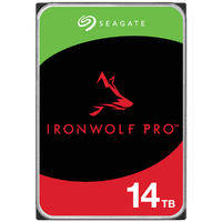 HDD NAS SEAGATE IronWolf Pro 14TB CMR 3.5", 256MB, SATA 6Gbps, 7200RPM, RV Sensors, Rescue Data Recovery Services 3 ani, TBW: 55 - 1