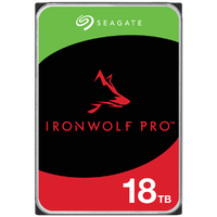 HDD NAS SEAGATE IronWolf Pro 18TB CMR 3.5", 256MB, SATA 6Gbps, 7200RPM, RV Sensors, Rescue Data Recovery Services 3 ani, TBW: 55 - 1