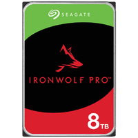 HDD NAS SEAGATE IronWolf Pro 8TB CMR 3.5", 256MB, SATA 6Gbps, 7200RPM, RV Sensors, Rescue Data Recovery Services 3 ani, TBW: 550 - 1