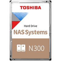 HDD NAS TOSHIBA 12TB N300 CMR, 3.5'', 256MB, 7200RPM, SATA, RV Sensor, TBW: 180 - 1