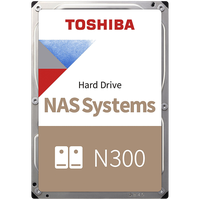 HDD NAS TOSHIBA N300 8TB CMR, 3.5'', 256MB, 7200RPM, SATA, RV Sensor, TBW: 180, RETAIL BOX - 1