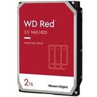 HDD NAS WD Red Plus 2TB CMR, 3.5'', 64MB, 5400 RPM, SATA, TBW: 180 - 1