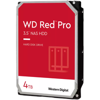 HDD NAS WD Red Pro 4TB CMR, 3.5'', 256MB, 7200 RPM, SATA, TBW: 550 - 1