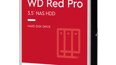 HDD NAS WD Red Pro 6TB CMR, 3.5'', 256MB, 7200 RPM, SATA, TBW: 550