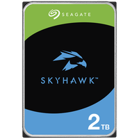 HDD Video Surveillance SEAGATE SkyHawk 2TB CMR, 3.5'', 256MB, SATA, Rescue Data Recovery Services 3 ani, TBW: 180 - 1