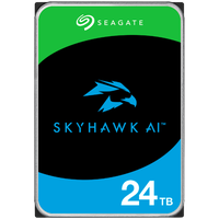 HDD Video Surveillance SEAGATE SkyHawk AI 24TB CMR, 3.5", 512MB, SATA, Rescue Services 3 ani, TBW: 550 - 1