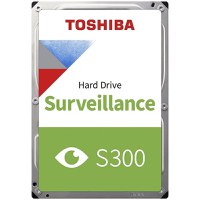 HDD Video Surveillance TOSHIBA 1TB S300 CMR (3.5'', 64MB, 5700RPM, SATA 6Gbps, TBW: 180) - 1