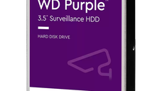 HDD Video Surveillance WD Purple 3TB CMR, 3.5'', 256MB, SATA, TBW: 180