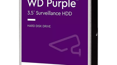 HDD Video Surveillance WD Purple 8TB CMR, 3.5'', 256MB, 5640 RPM, SATA, TBW: 180