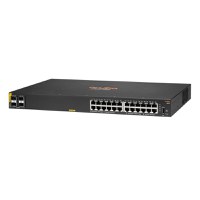 HPE Aruba Networking CX 6000 24G Class4 PoE 4SFP 370W Switch - 2