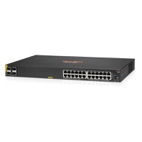 HPE Aruba Networking CX 6000 24G Class4 PoE 4SFP 370W Switch - 1