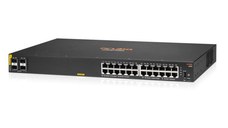 HPE Aruba Networking CX 6000 24G Class4 PoE 4SFP 370W Switch