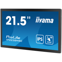 IIYAMA 21,5" Bonded PCAP Bezel Free 10P Touch with Anti-Fingerprint coating, 1920x1080, IPS panel, DisplayPort, HDMI, 525cd/m² ( - 3