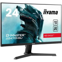 IIYAMA 24" ETE Fast IPS Gaming, G-Master Red Eagle, FreeSync Premium, 1920x1080@165Hz, 250cd/m², 1100:1, HDMI, DisplayPort, 0,8m - 2