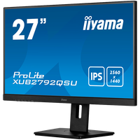 IIYAMA 27" ETE IPS-panel, ULTRA SLIM LINE, 2560x1440 WQHD, 5ms, FreeSync, 15cm height adj. stand, 350cd/m², VGA, HDMI, DisplayPo - 2