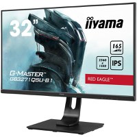 iiyama G-Master GB3271QSU-B1, 32" IPS display - WQHD resolution (2560 x 1440), Free Sync technology - Black Tuner, Blue Light - - 2