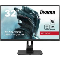 iiyama G-Master GB3271QSU-B1, 32" IPS display - WQHD resolution (2560 x 1440), Free Sync technology - Black Tuner, Blue Light - - 1