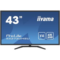 Iiyama Monitor 43" UW VA-panel, 3840x2160 UHS, 3ms, 400cdm² HDR400, Speakers, 2xHDMI, 1xDisplayPort, USB-HUB (2x3.0/2x2.0), PBP, - 1