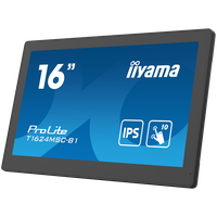 IIYAMA Monitor LED T1624MSC-B1 15.6” Full HD PCAP 10pt touchscreen monitor with IPS panel technology, integrated media player an - 2