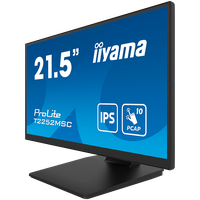 IIYAMA Monitor LED T2252MSC-B2 21.5" IPS TOUCH Capacitive 1920 x 1080, 250 cd/m², 1000:1, 5ms, Touch points 10, Touch method sty - 2