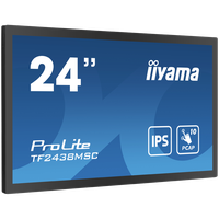 IIYAMA Monitor LED TF2438MSC-B1 TOUCH 23.8” 10pt Optical Bonded PCAP Open Frame 1920 x 1080 600cd 1000:1 5ms bonded PCAP HDMI DP - 2