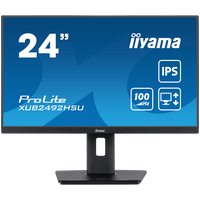 IIYAMA Monitor LED XUB2492HSU-B6 24” IPS 1920 x 1080 @100Hz 250 cd/m² 1300:1 0.4ms HDMI DP USBx4 height, swivel, tilt, pivot (ro - 1