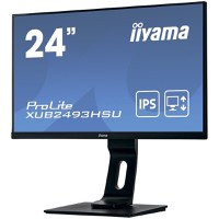 IIYAMA Monitor LED XUB2493HSU-B6 24” IPS 1920 x 1080 @100Hz 16:9 250 cd/m² 1000:1 1ms HDMI DP USB HUB HAS+PIVOT - 3