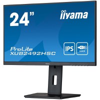 IIYAMA PROLITE XUB2492HSC-B5 USB-C 24" IPS 1920 x 1080 @75Hz 4ms 250 cd/m² HDMI DP USB-C 65W Full Ergo - 2