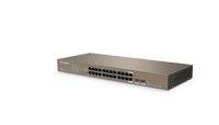 IP-COM 24-Port + 2 SFP Gigabit Ethernet Switch, G1024F Standard and Protocol: IEEE802.3, IEEE802.3u, IEEE802.3x, IEEE802.3ab, in - 2