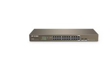 IP-COM 24-Port + 2 SFP Gigabit Ethernet Switch, G1024F Standard and Protocol: IEEE802.3, IEEE802.3u, IEEE802.3x, IEEE802.3ab, in