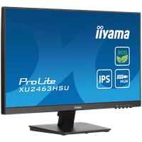 iyama ProLite XU2463HSU-B1 - LED monitor24" (23.8" viewable) 1920 x 1080 Full HD (1080p) @ 100 Hz IPS 250 cd/m² 1300:1 3 ms HDMI - 2