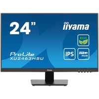 iyama ProLite XU2463HSU-B1 - LED monitor24" (23.8" viewable) 1920 x 1080 Full HD (1080p) @ 100 Hz IPS 250 cd/m² 1300:1 3 ms HDMI - 1