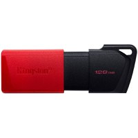 Kingston 128GB DataTraveler Exodia M USB slider cap USB 3.2 Gen2, red - 1