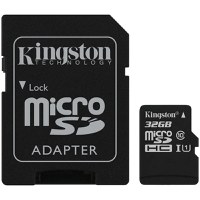 Kingston 32GB micSDHC Canvas Select Plus 100R A1 C10 Card + ADP EAN: 740617298680 - 1