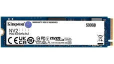 Kingston 500GB NV2 M.2 2280 PCIe 4.0 NVMe SSD, up to 3500/2100MB/s, 160TB, EAN: 740617329858