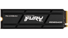 KINGSTON FURY Renegade 2TB SSD with Heatsink, M.2 2280, PCIe 4.0 NVMe, Read/Write 7300/7000MB/s, Random Read/Write: 1000K/1000K