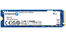 Kingston SSD 1TB NV3 M.2 2280 PCIe 4.0 NVMe SSD , EAN: 740617344790