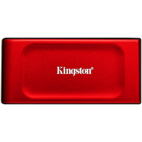 Kingston SSD 2TB XS1000 Red External USB 3.2 Gen 2 Portable Solid State Drive - 2