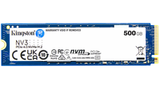 Kingston SSD 500GB NV3 M.2 2280 PCIe 4.0 NVMe SSD , EAN: 740617344806